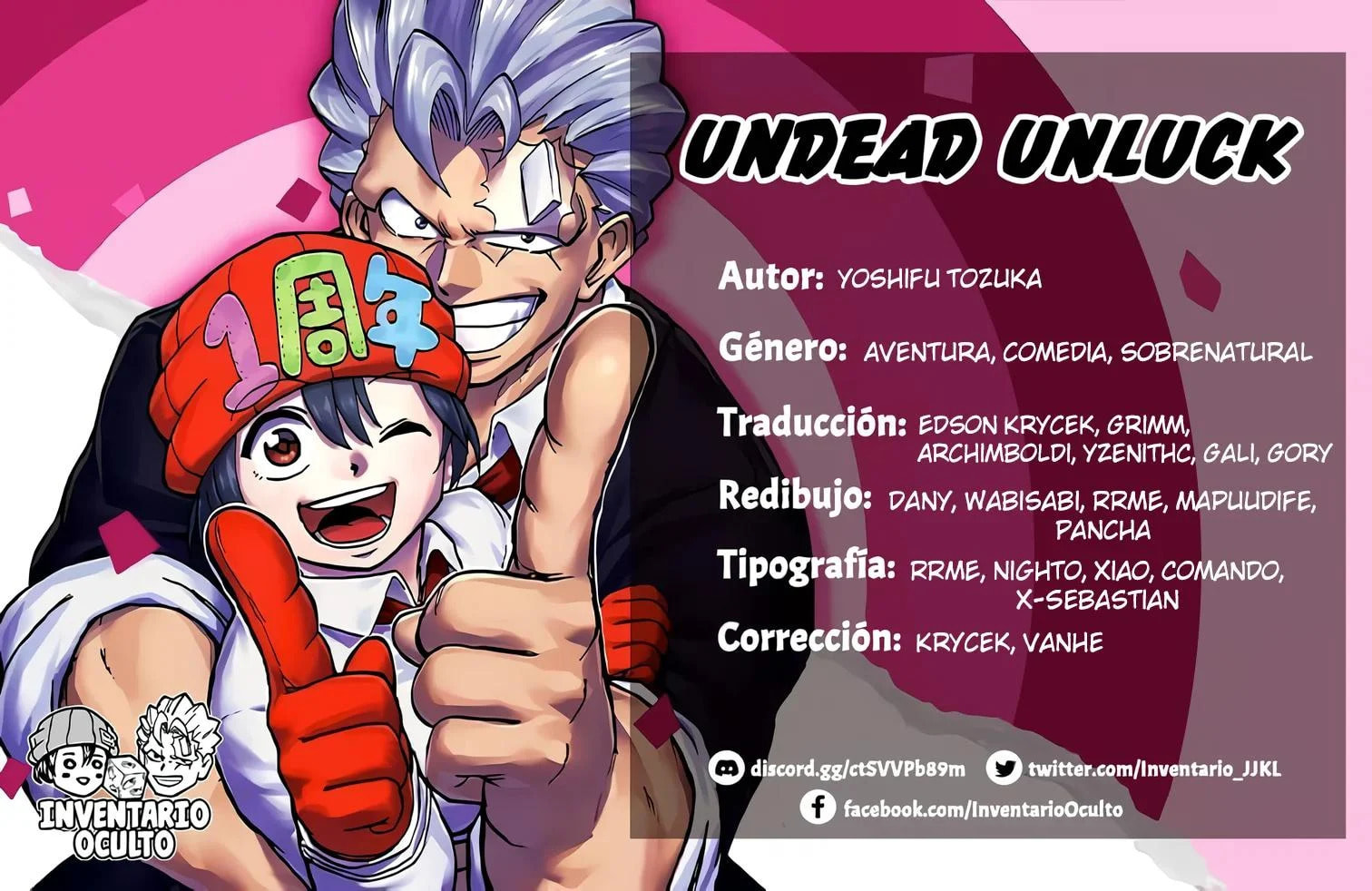 Read Undead Unluck ES Manga Online