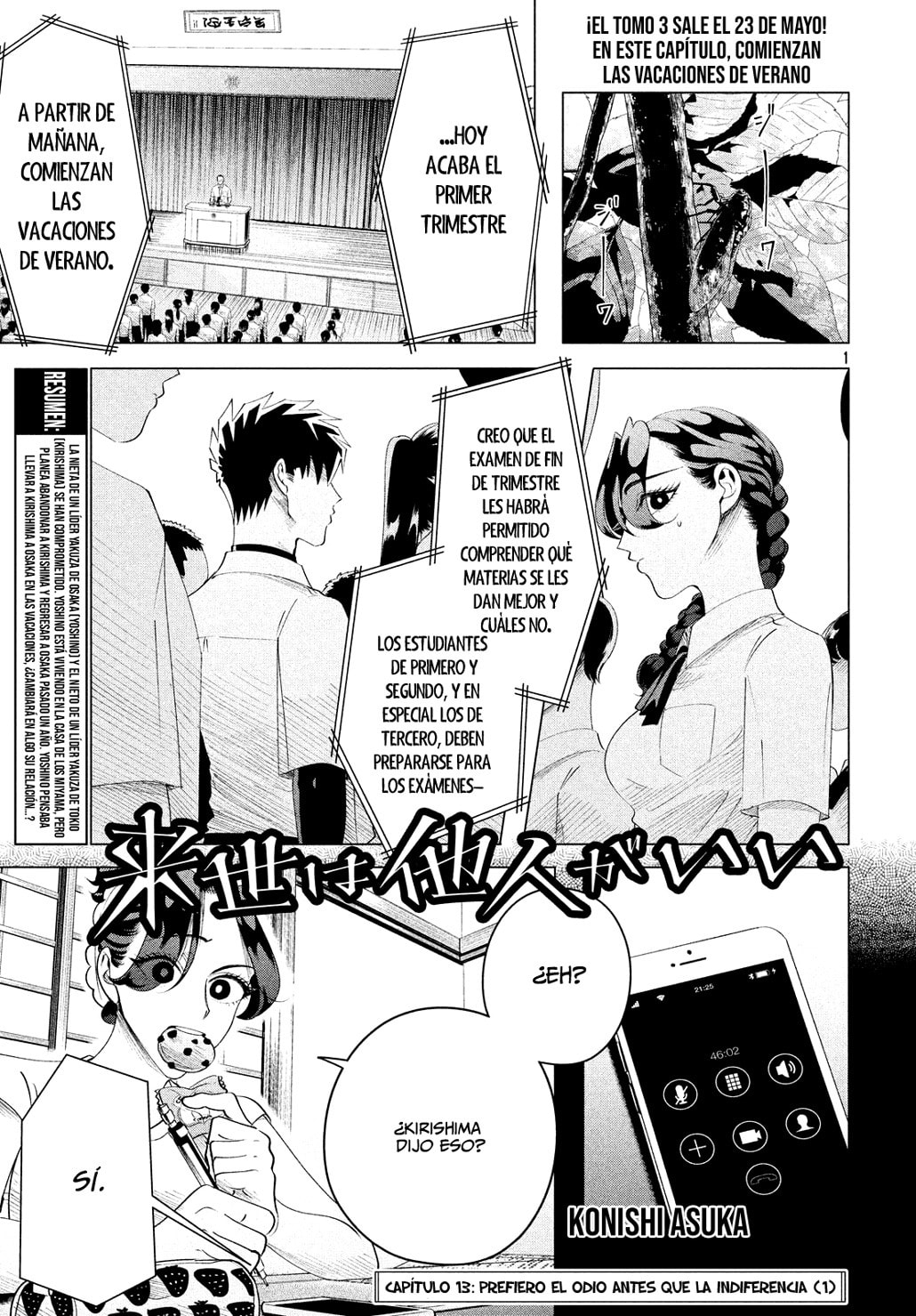 Read Yakuza Fiancé Raise wa Tanin ga Ii ES Manga Online