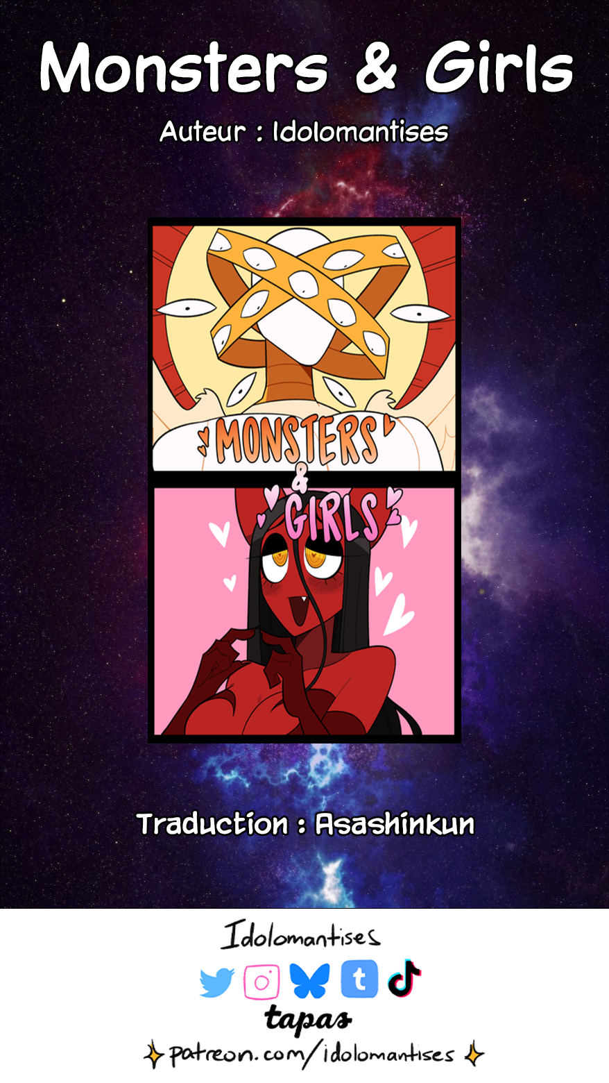 Read Monsters and Girls FR Manga Online