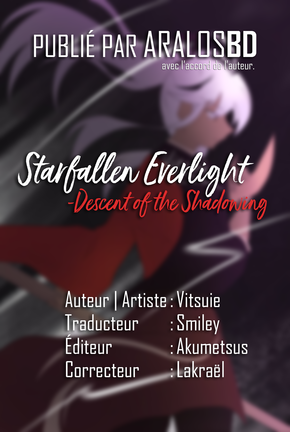 Read Starfallen Everlight Descent of the Shadowing FR Manga Online