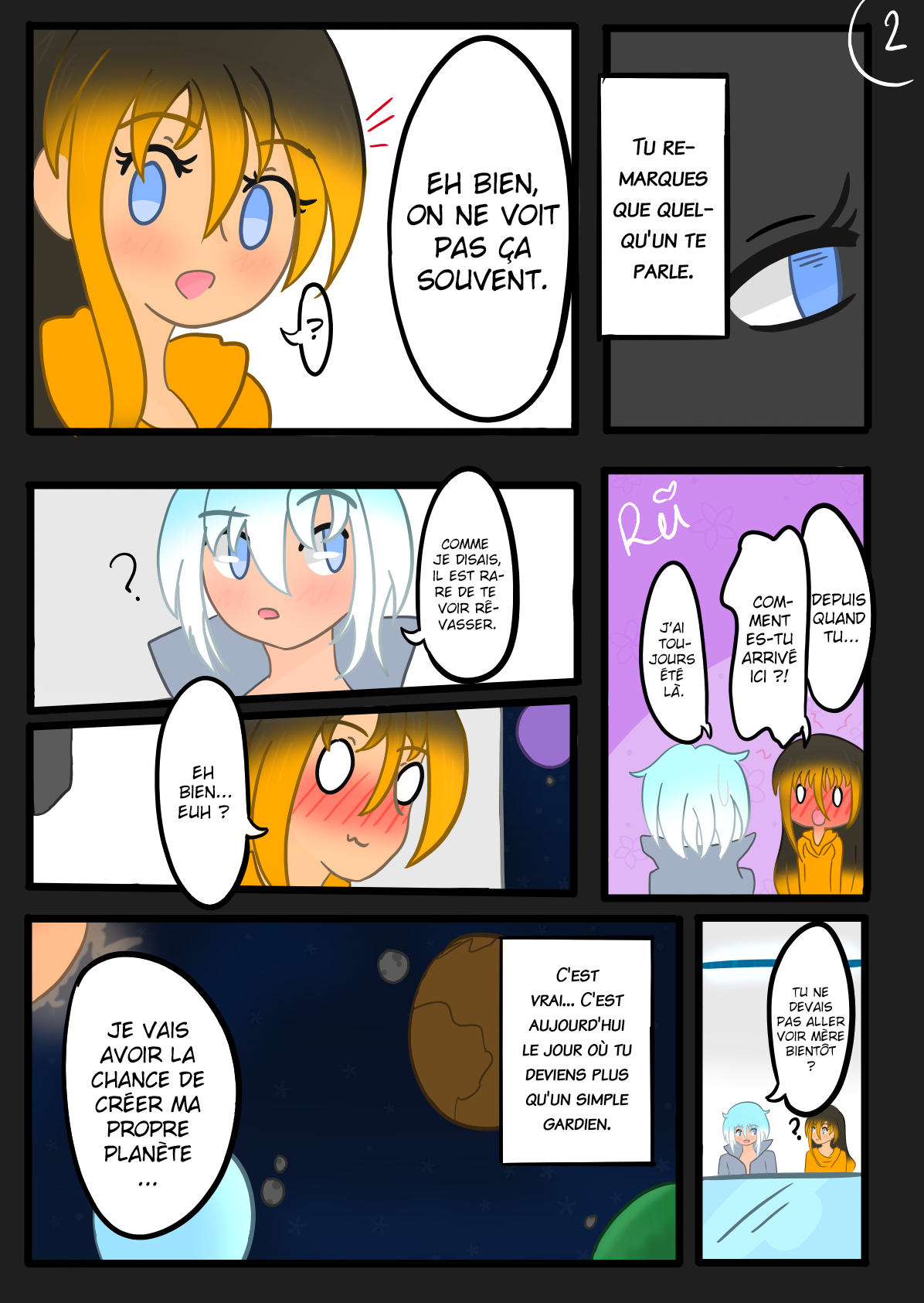 Read Starfallen Everlight Descent of the Shadowing FR Manga Online