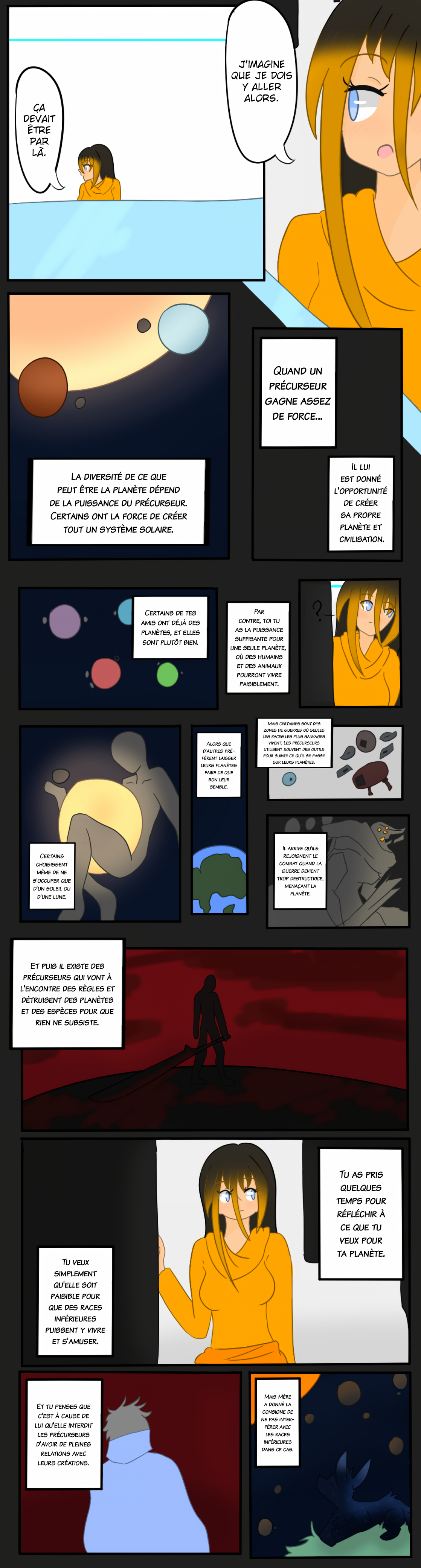 Read Starfallen Everlight Descent of the Shadowing FR Manga Online