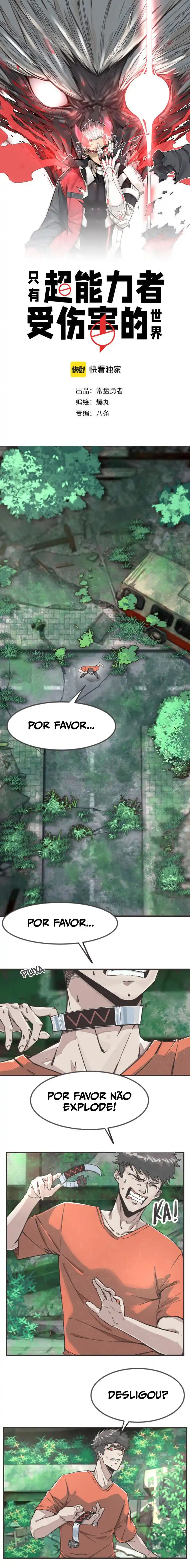 Read A World Where Only Superheroes Are Harmed PT Manga Online