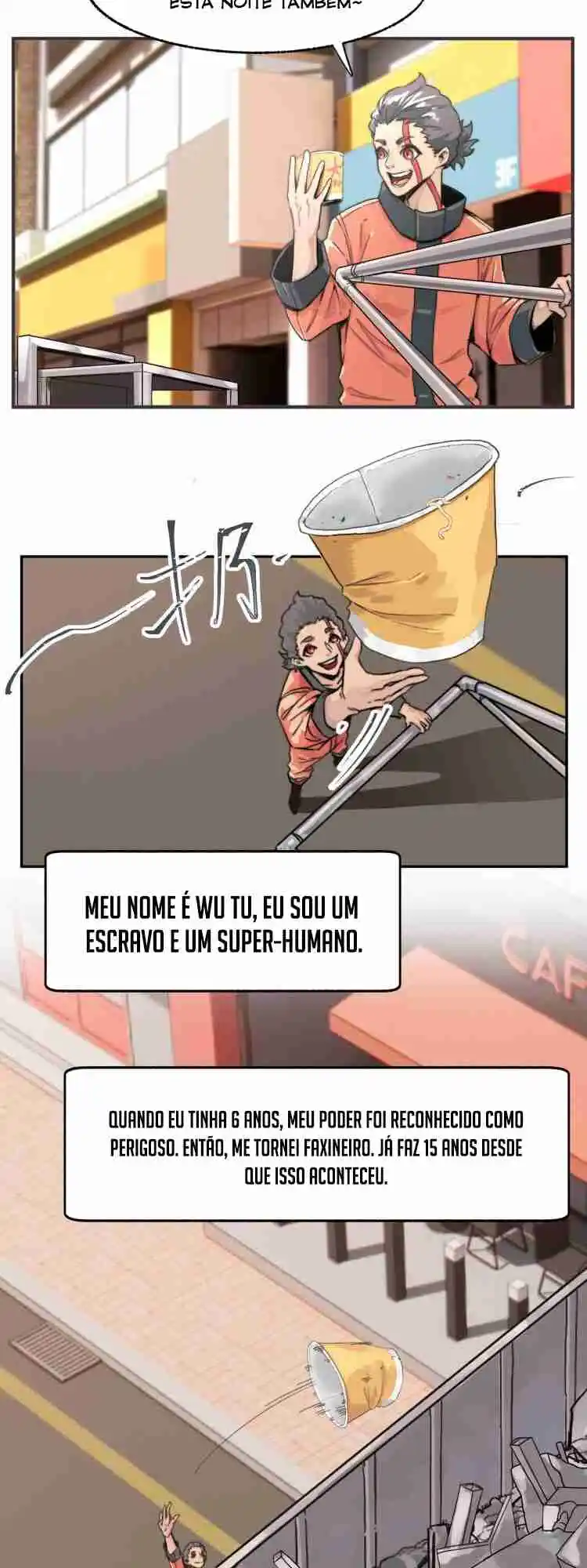 Read A World Where Only Superheroes Are Harmed PT Manga Online