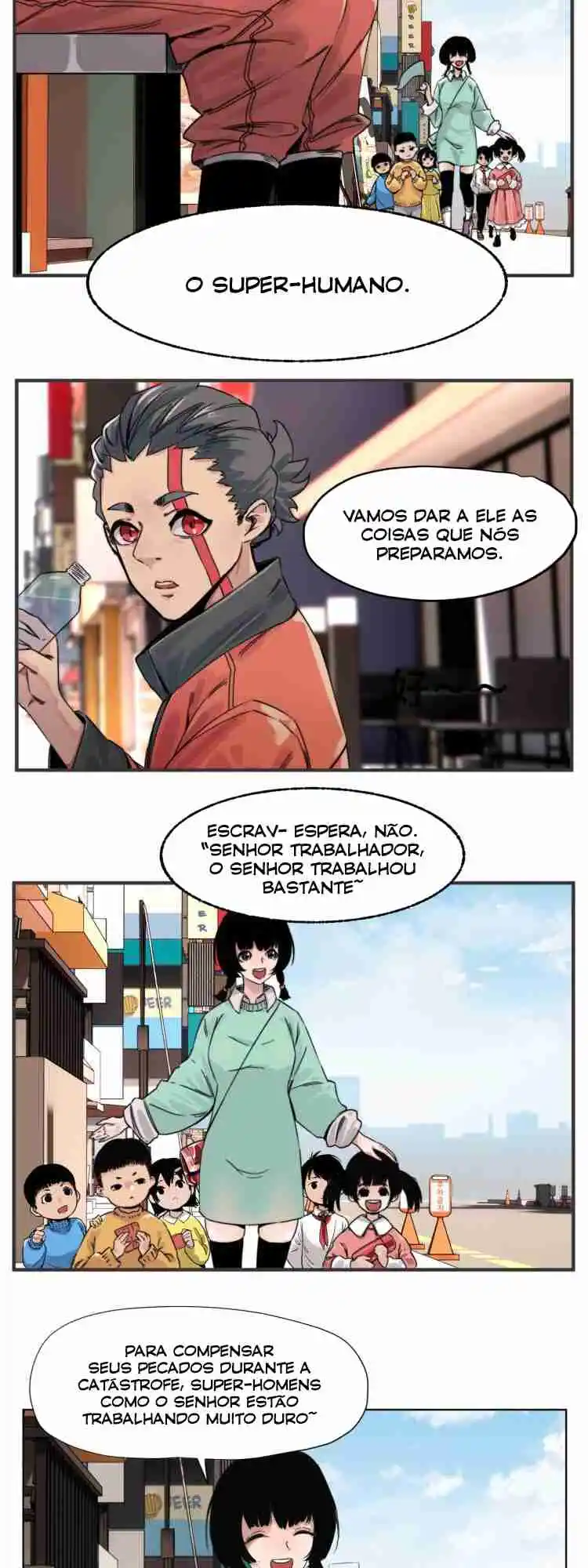 Read A World Where Only Superheroes Are Harmed PT Manga Online