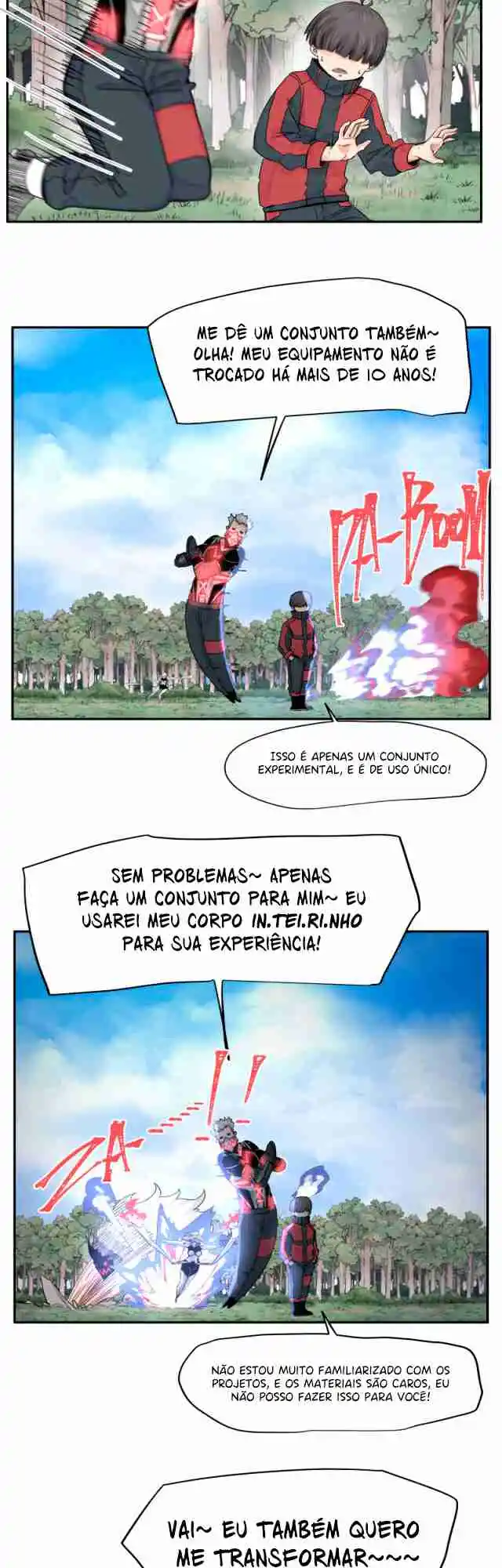 Read A World Where Only Superheroes Are Harmed PT Manga Online