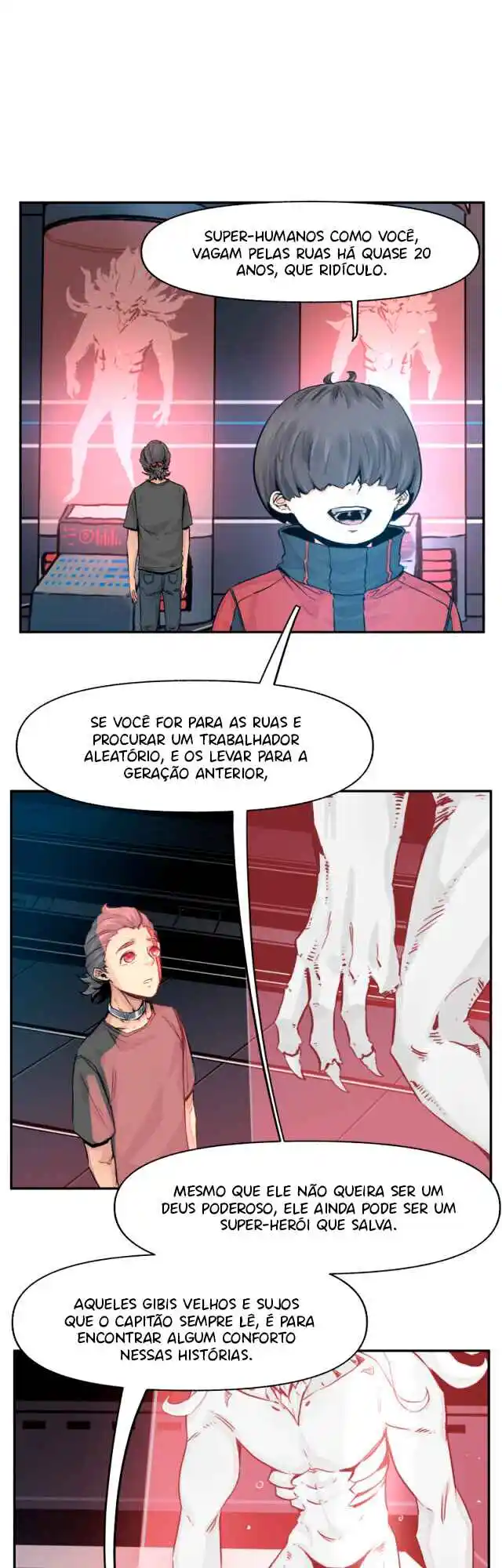 Read A World Where Only Superheroes Are Harmed PT Manga Online