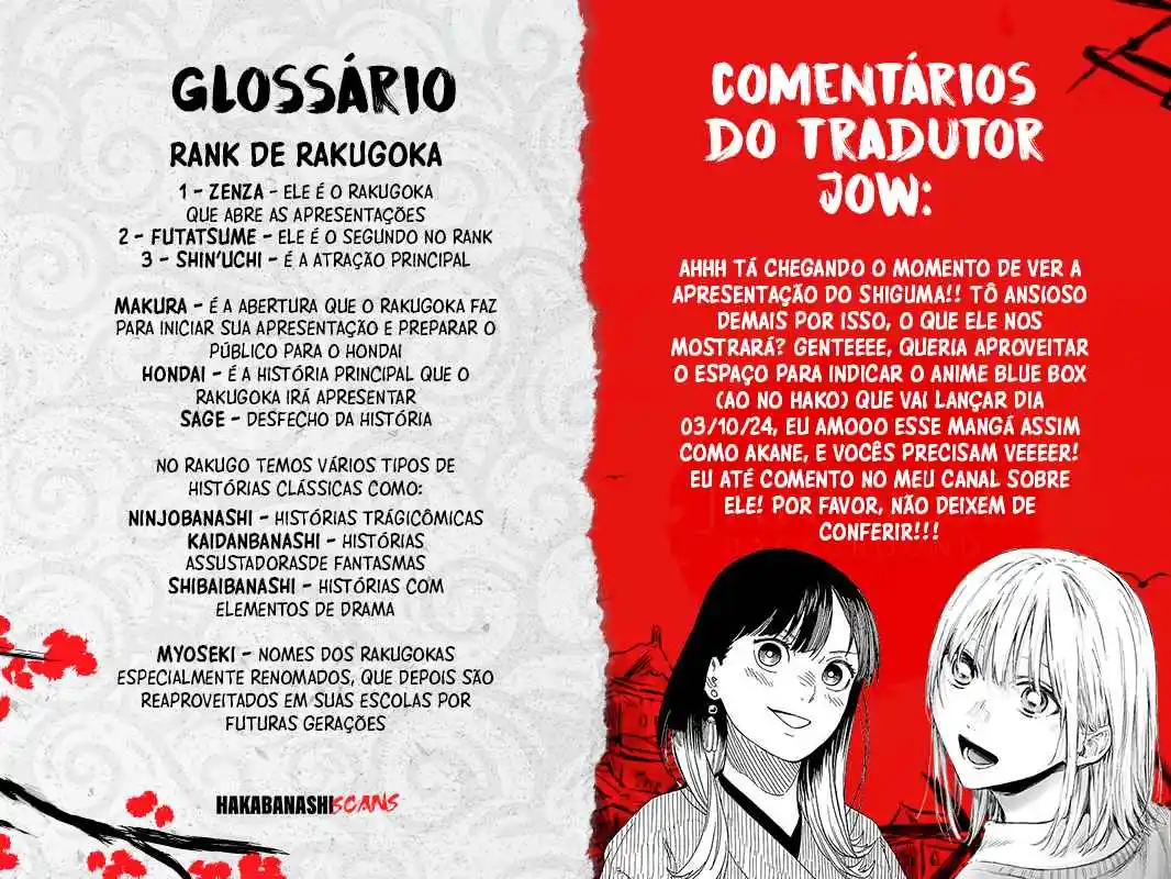 Read Akane Banashi PT Manga Online