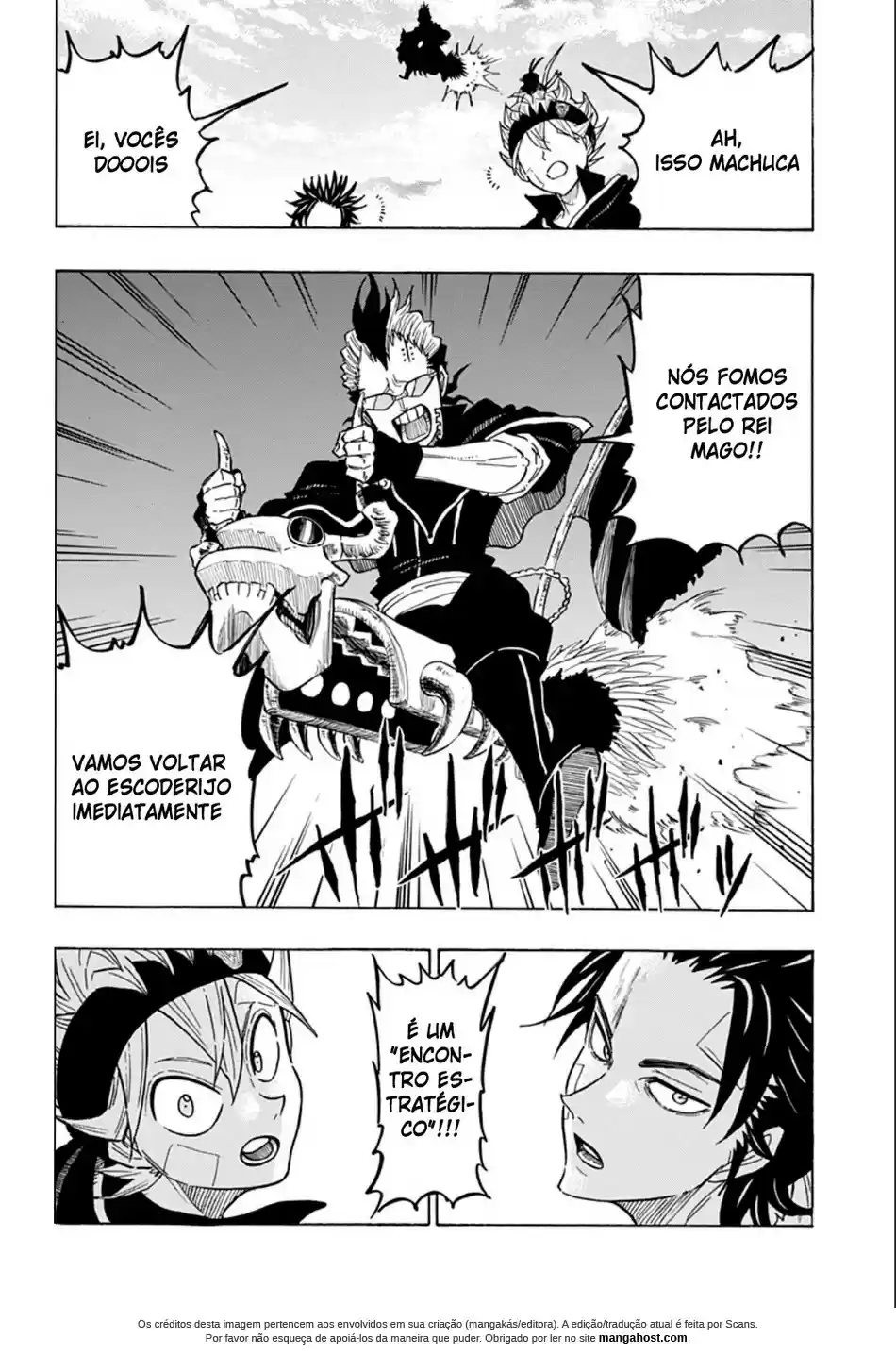 Read Black Clover Gaiden Quartet Knights PT Manga Online