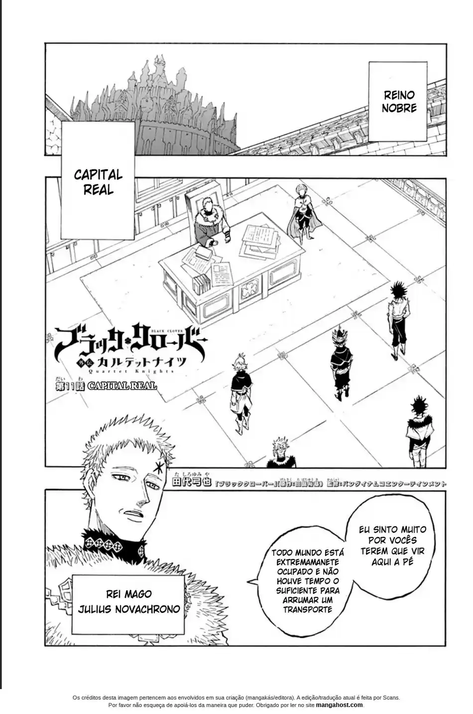 Read Black Clover Gaiden Quartet Knights PT Manga Online