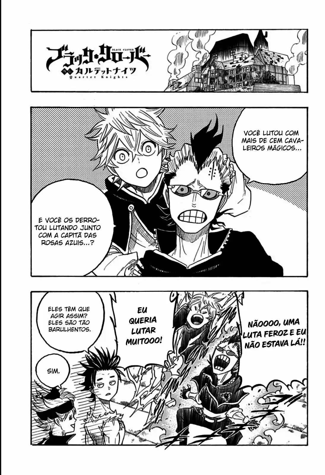 Read Black Clover Gaiden Quartet Knights PT Manga Online