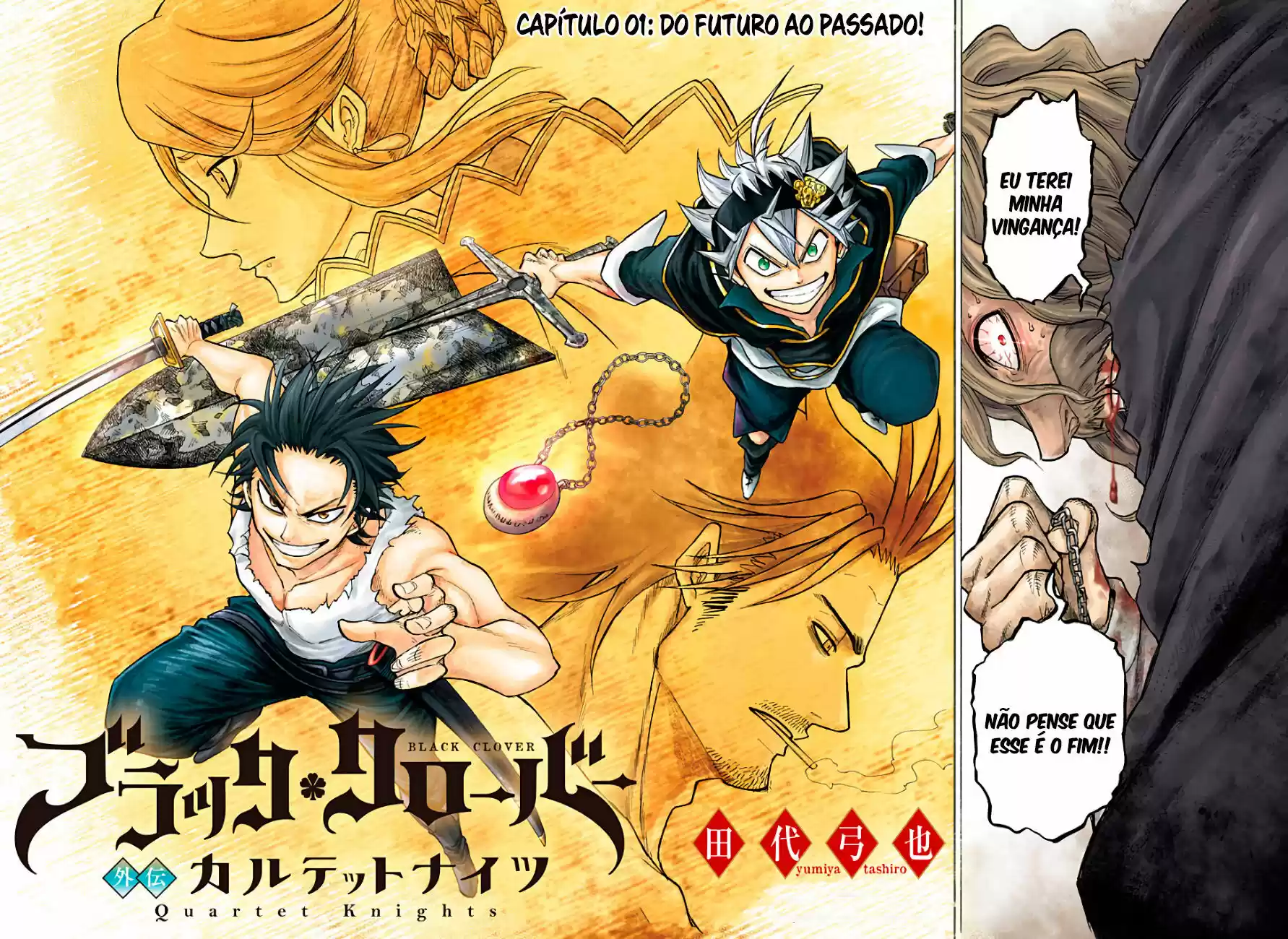 Read Black Clover Gaiden Quartet Knights PT Manga Online