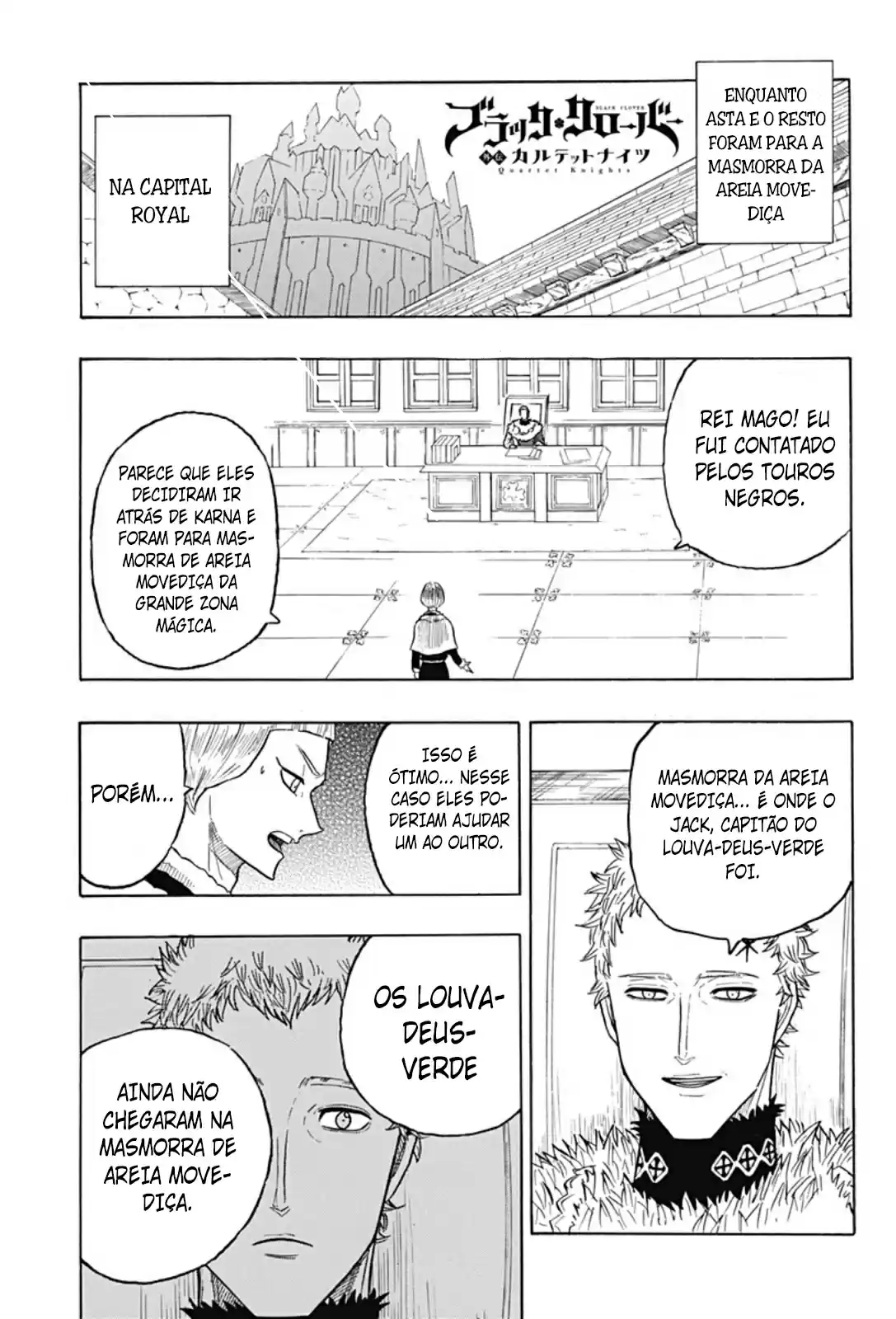 Read Black Clover Gaiden Quartet Knights PT Manga Online