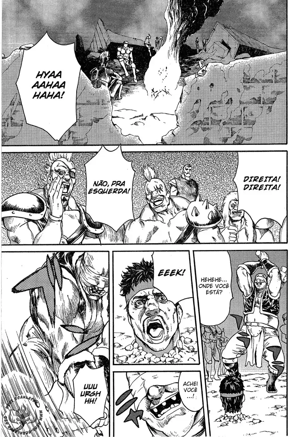 Read Black and Blue Hungry Wolf - Fist of the North Star Rei Gaiden PT Manga Online