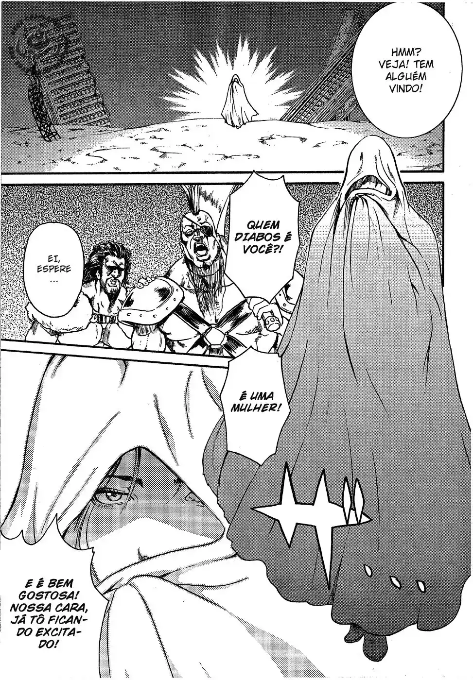 Read Black and Blue Hungry Wolf - Fist of the North Star Rei Gaiden PT Manga Online