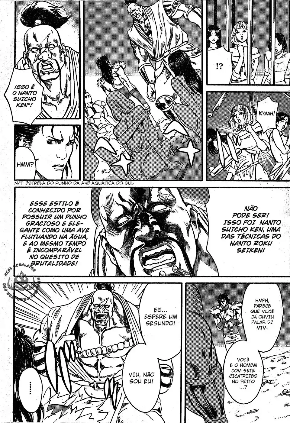 Read Black and Blue Hungry Wolf - Fist of the North Star Rei Gaiden PT Manga Online