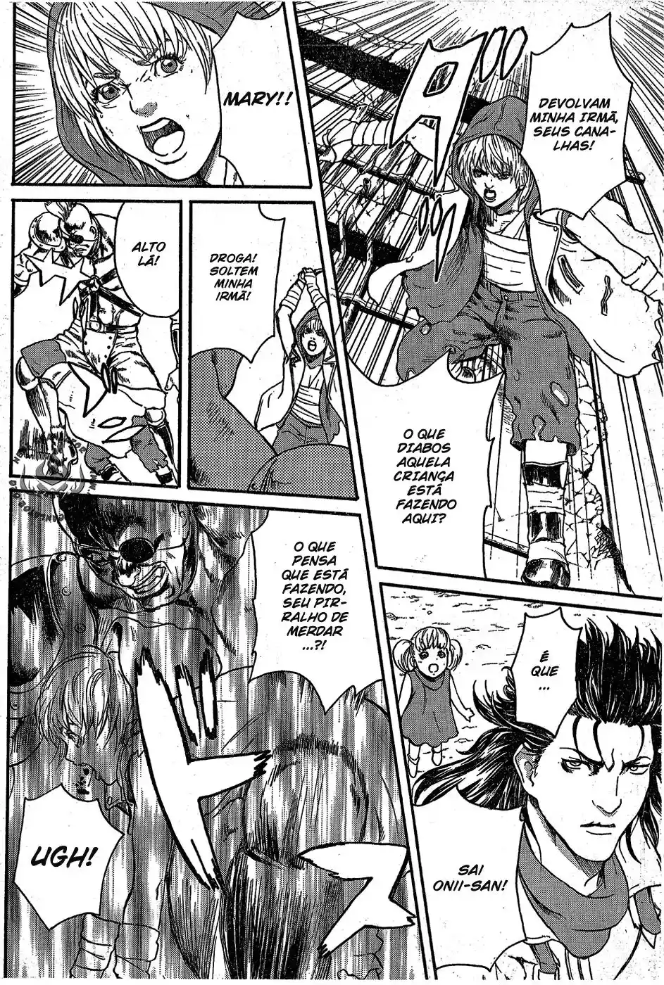 Read Black and Blue Hungry Wolf - Fist of the North Star Rei Gaiden PT Manga Online