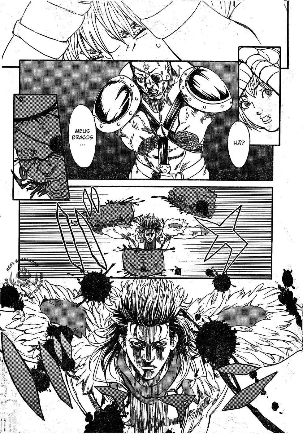 Read Black and Blue Hungry Wolf - Fist of the North Star Rei Gaiden PT Manga Online