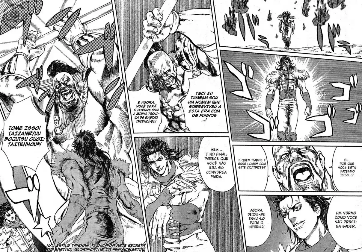 Read Black and Blue Hungry Wolf - Fist of the North Star Rei Gaiden PT Manga Online