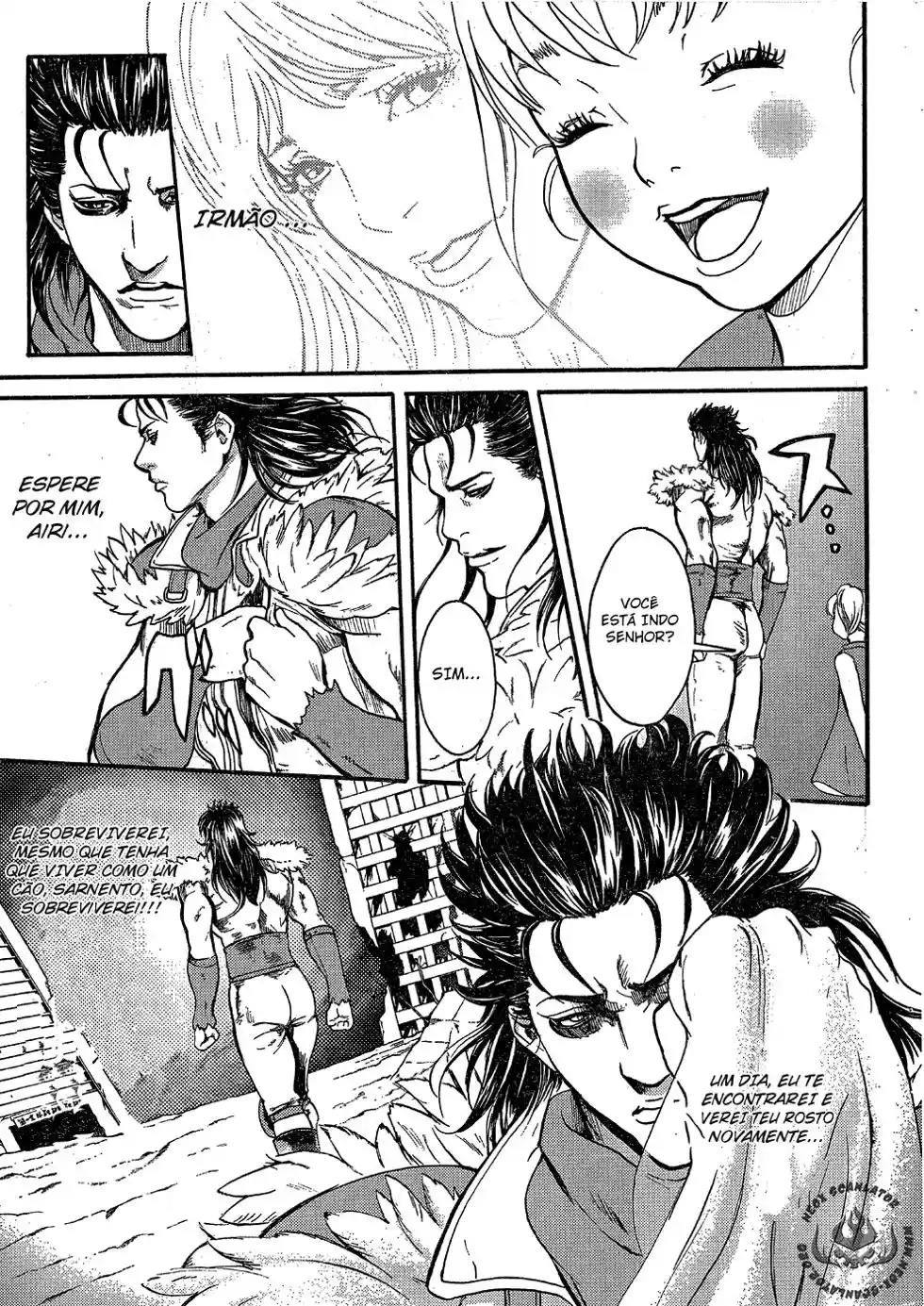 Read Black and Blue Hungry Wolf - Fist of the North Star Rei Gaiden PT Manga Online