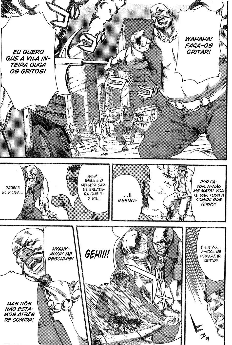 Read Black and Blue Hungry Wolf - Fist of the North Star Rei Gaiden PT Manga Online