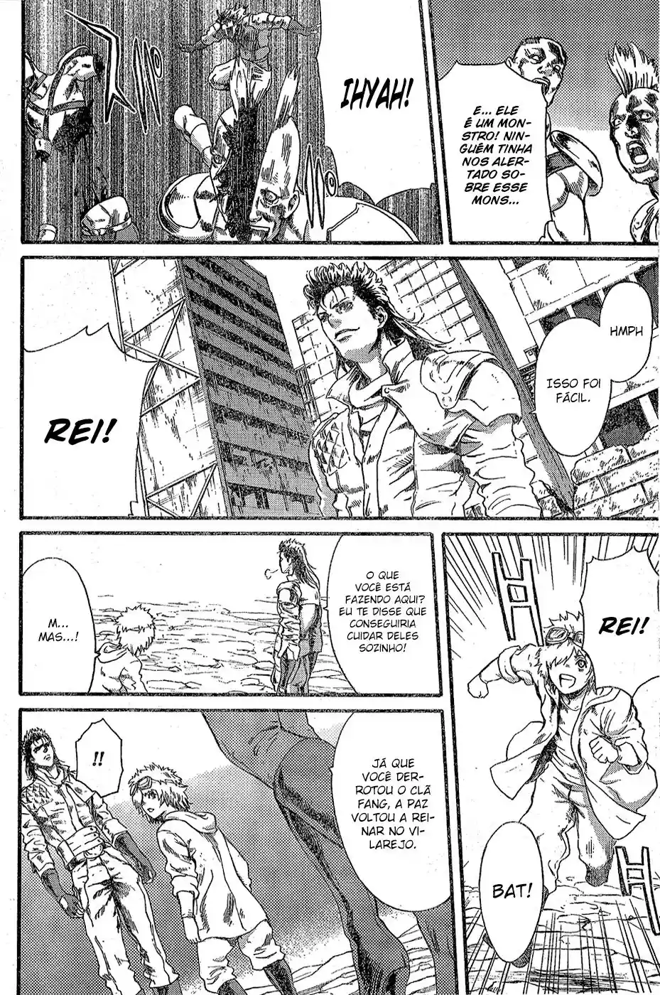 Read Black and Blue Hungry Wolf - Fist of the North Star Rei Gaiden PT Manga Online