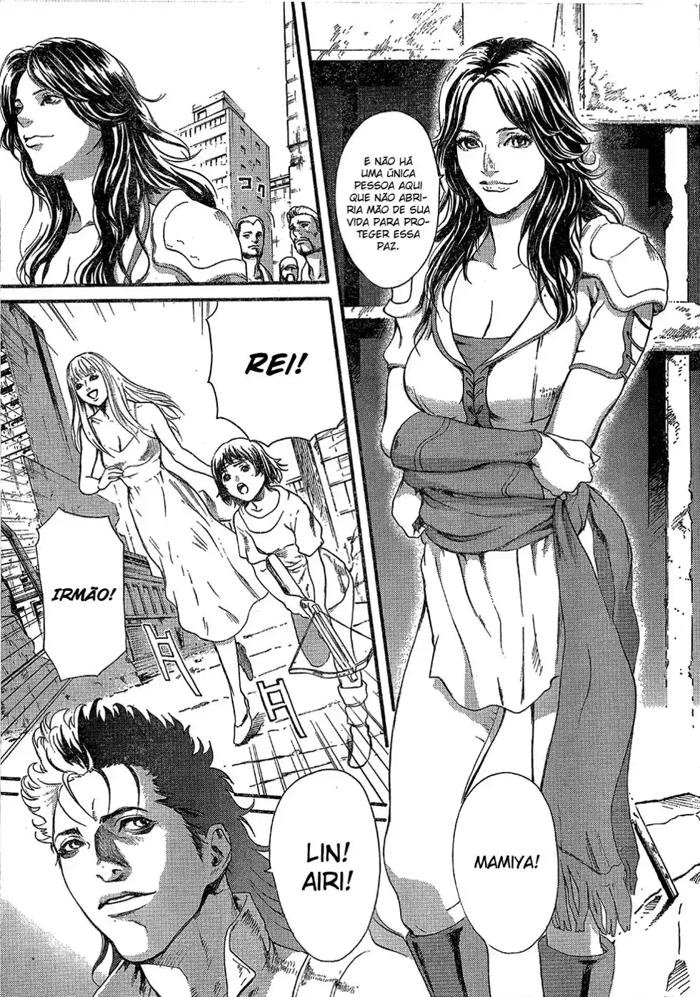 Read Black and Blue Hungry Wolf - Fist of the North Star Rei Gaiden PT Manga Online