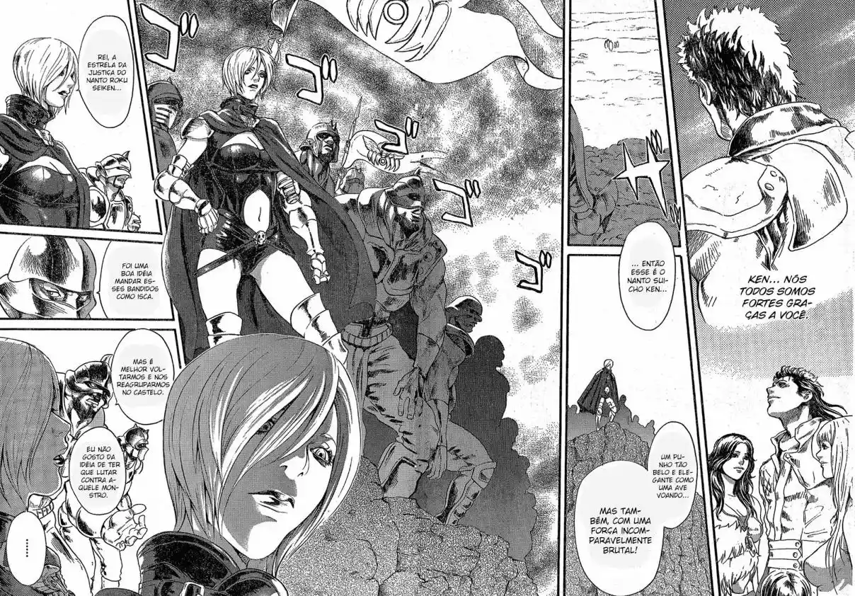 Read Black and Blue Hungry Wolf - Fist of the North Star Rei Gaiden PT Manga Online