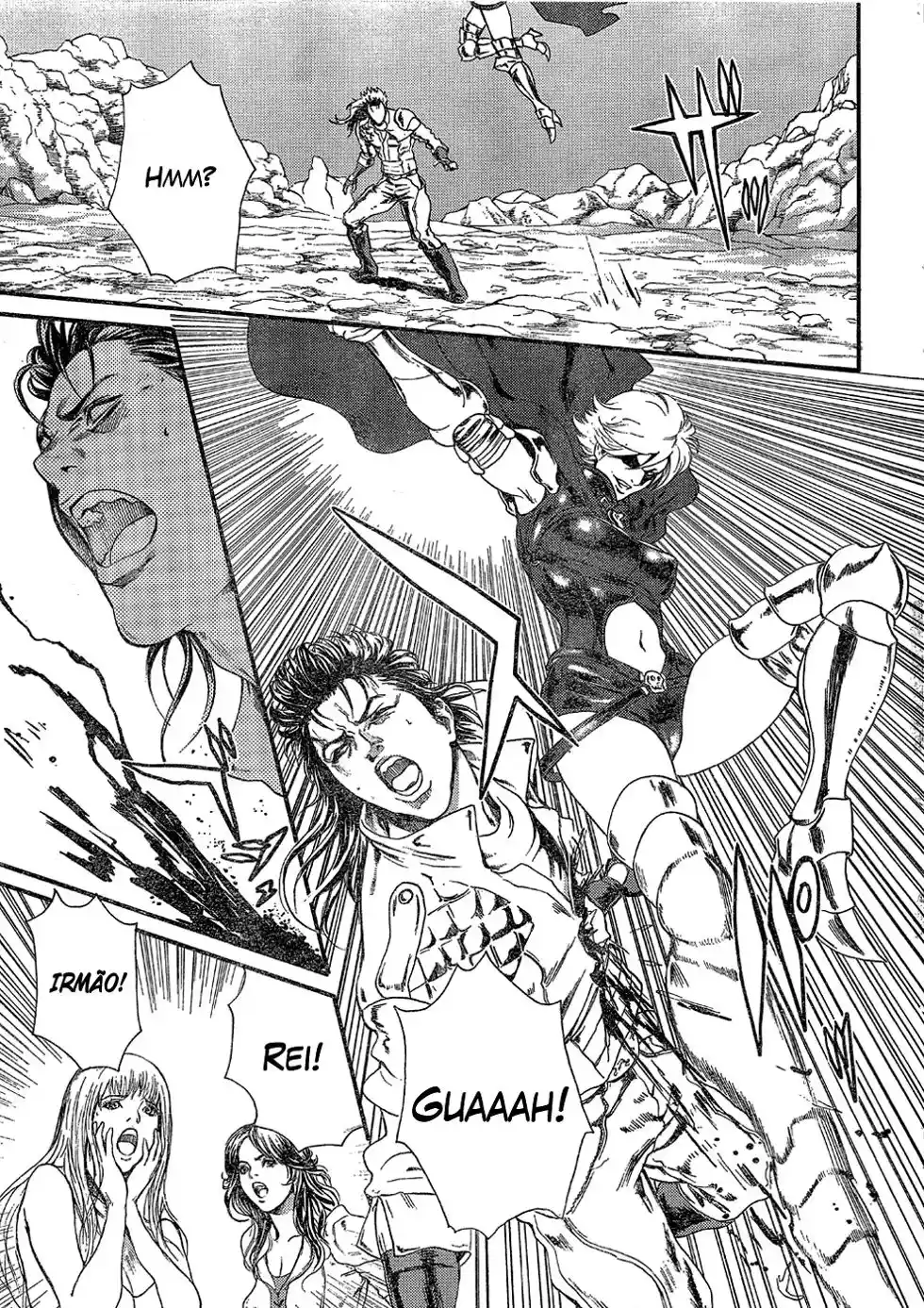 Read Black and Blue Hungry Wolf - Fist of the North Star Rei Gaiden PT Manga Online