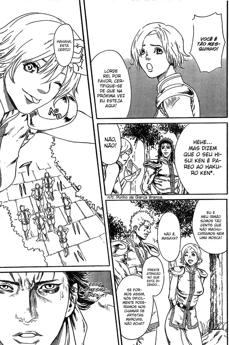 Read Black and Blue Hungry Wolf - Fist of the North Star Rei Gaiden PT Manga Online