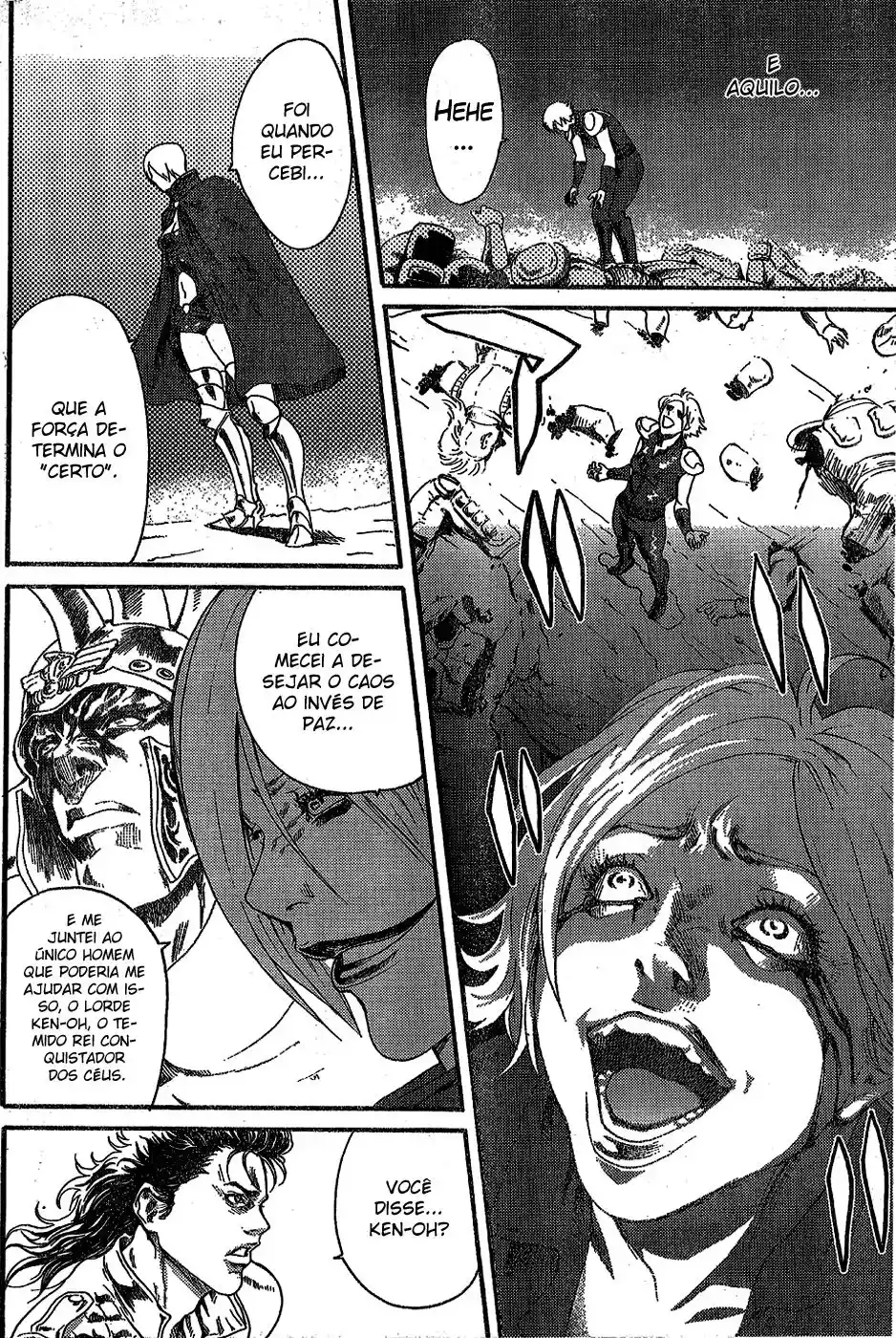 Read Black and Blue Hungry Wolf - Fist of the North Star Rei Gaiden PT Manga Online