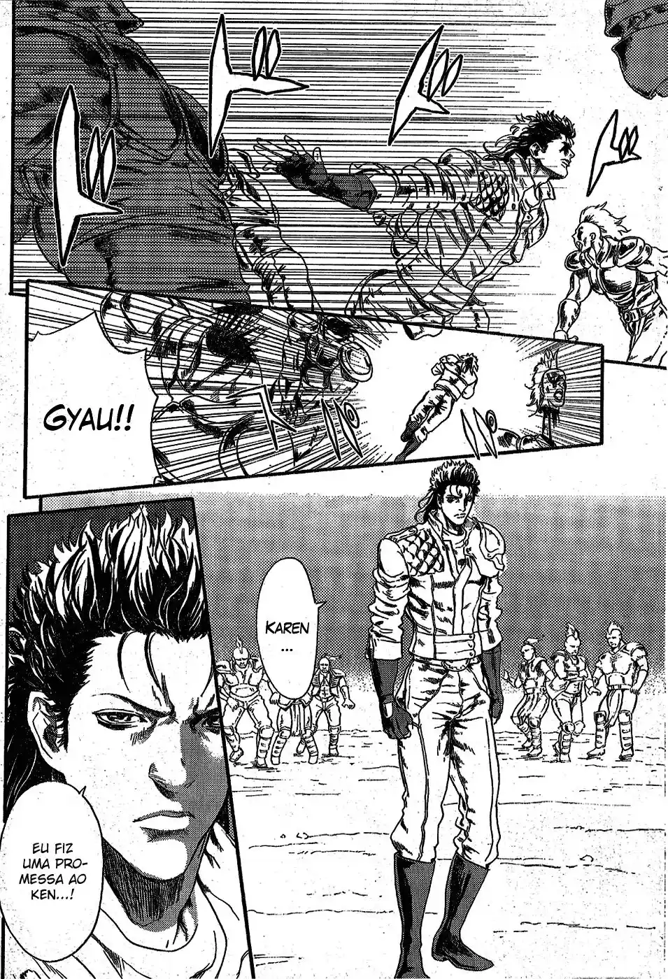 Read Black and Blue Hungry Wolf - Fist of the North Star Rei Gaiden PT Manga Online