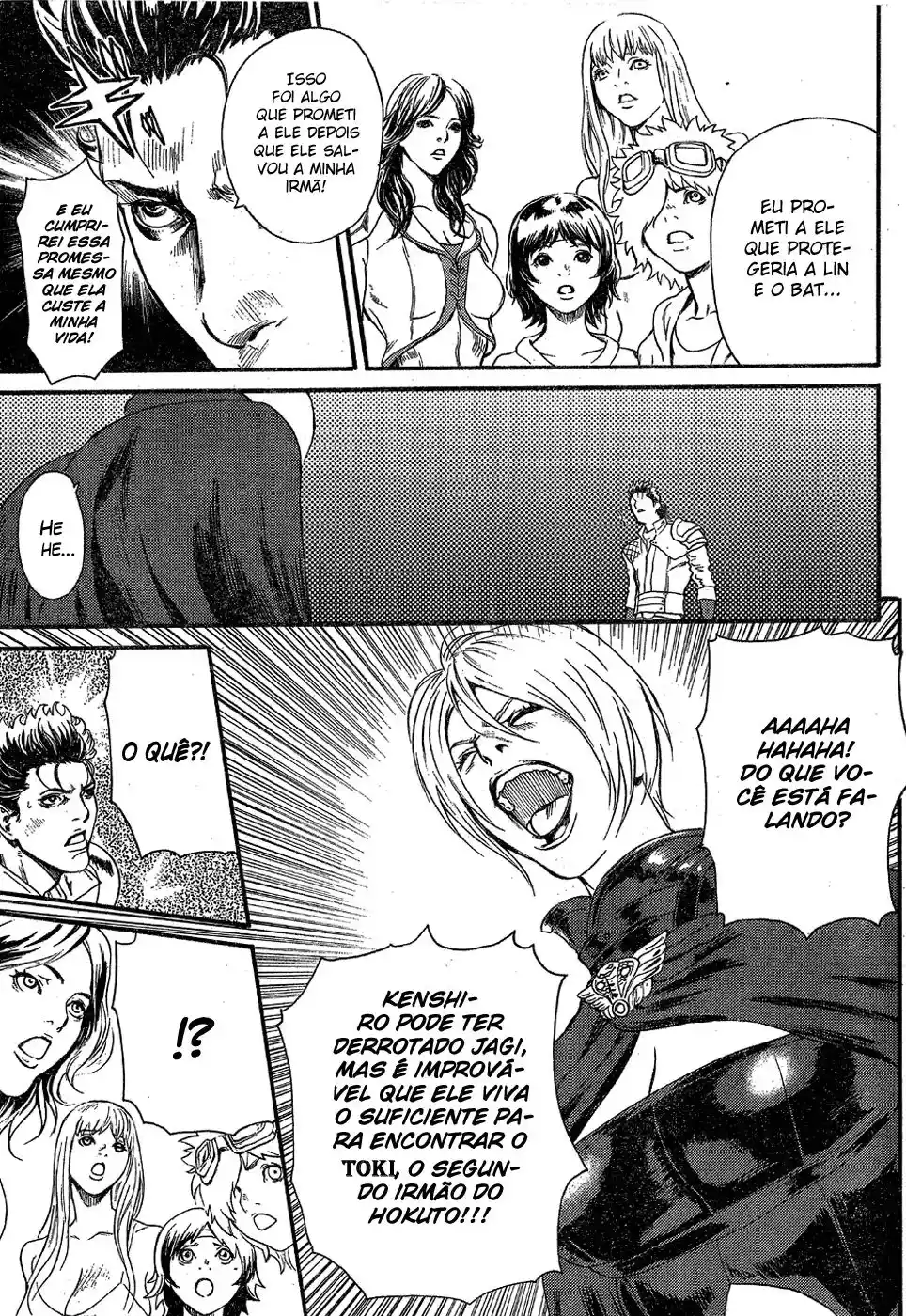 Read Black and Blue Hungry Wolf - Fist of the North Star Rei Gaiden PT Manga Online