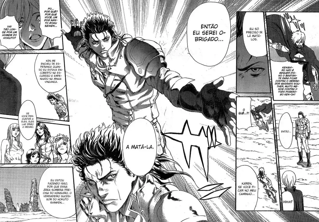 Read Black and Blue Hungry Wolf - Fist of the North Star Rei Gaiden PT Manga Online