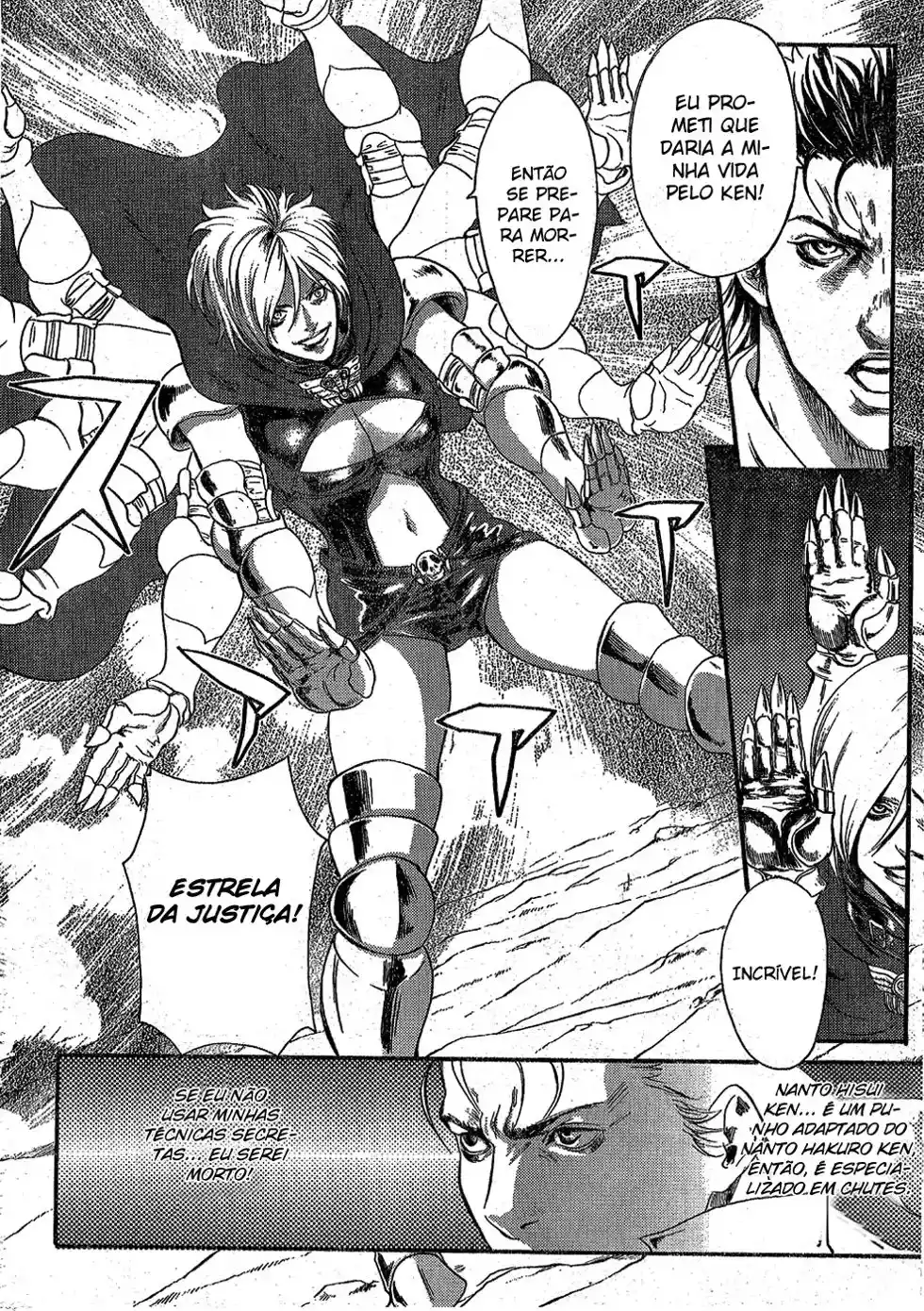 Read Black and Blue Hungry Wolf - Fist of the North Star Rei Gaiden PT Manga Online