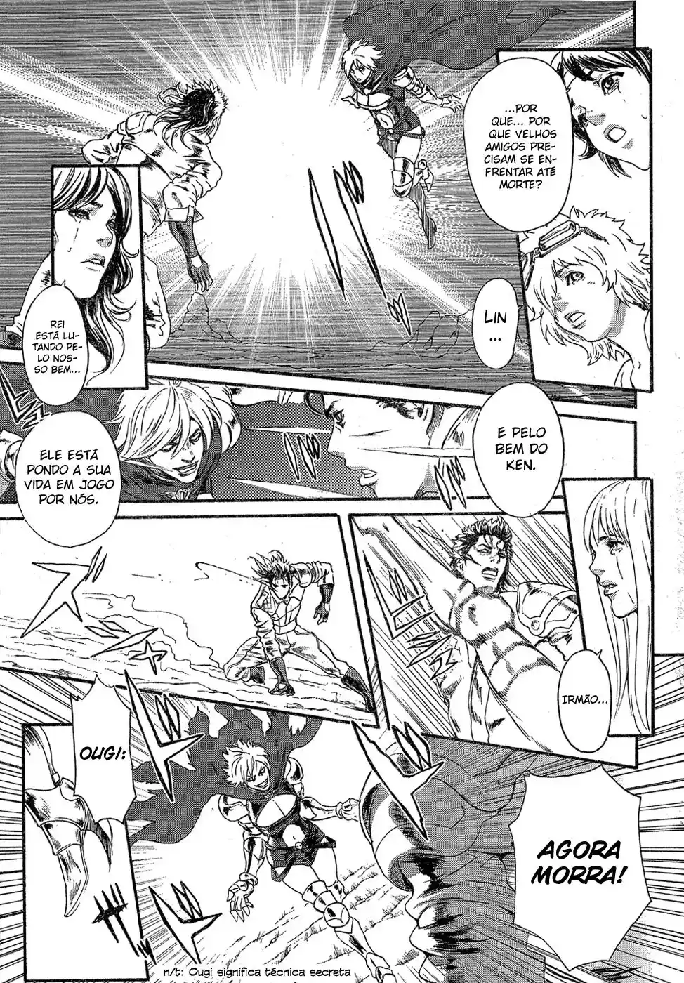 Read Black and Blue Hungry Wolf - Fist of the North Star Rei Gaiden PT Manga Online