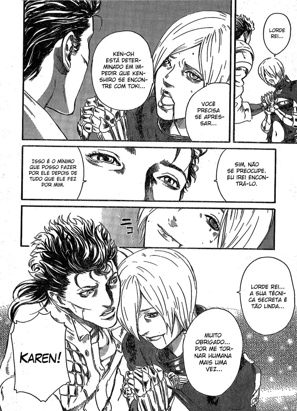 Read Black and Blue Hungry Wolf - Fist of the North Star Rei Gaiden PT Manga Online