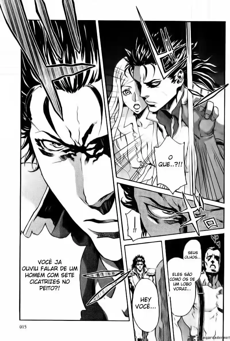 Read Black and Blue Hungry Wolf - Fist of the North Star Rei Gaiden PT Manga Online