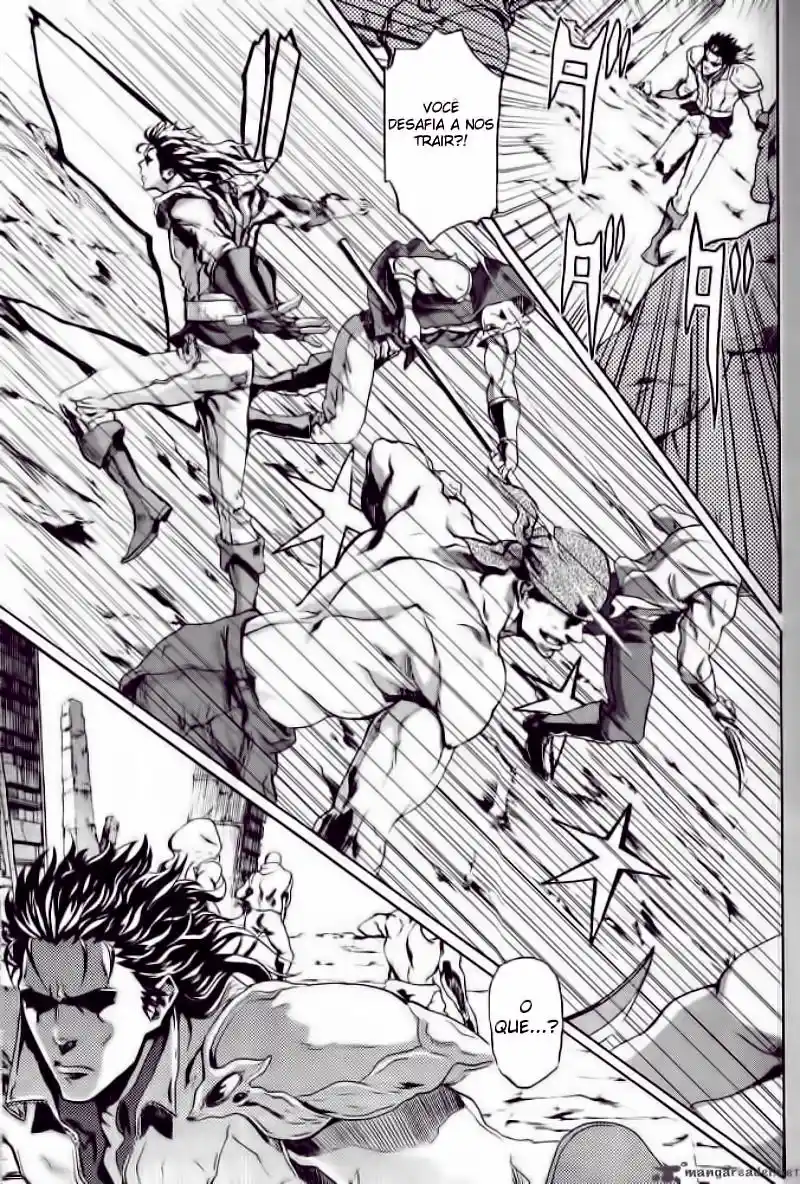 Read Black and Blue Hungry Wolf - Fist of the North Star Rei Gaiden PT Manga Online