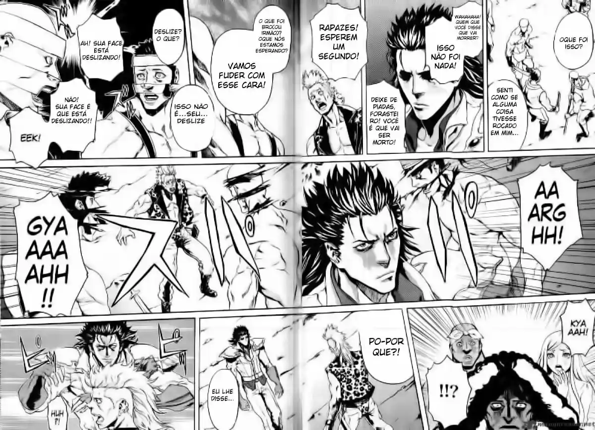 Read Black and Blue Hungry Wolf - Fist of the North Star Rei Gaiden PT Manga Online