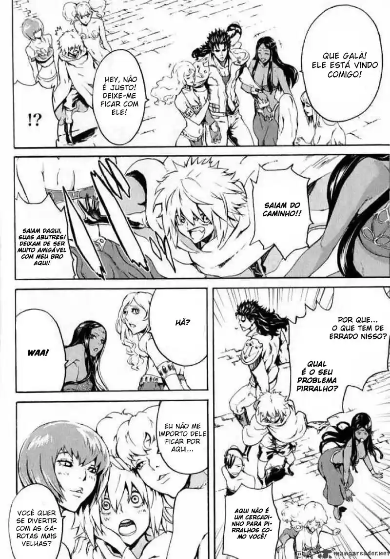 Read Black and Blue Hungry Wolf - Fist of the North Star Rei Gaiden PT Manga Online