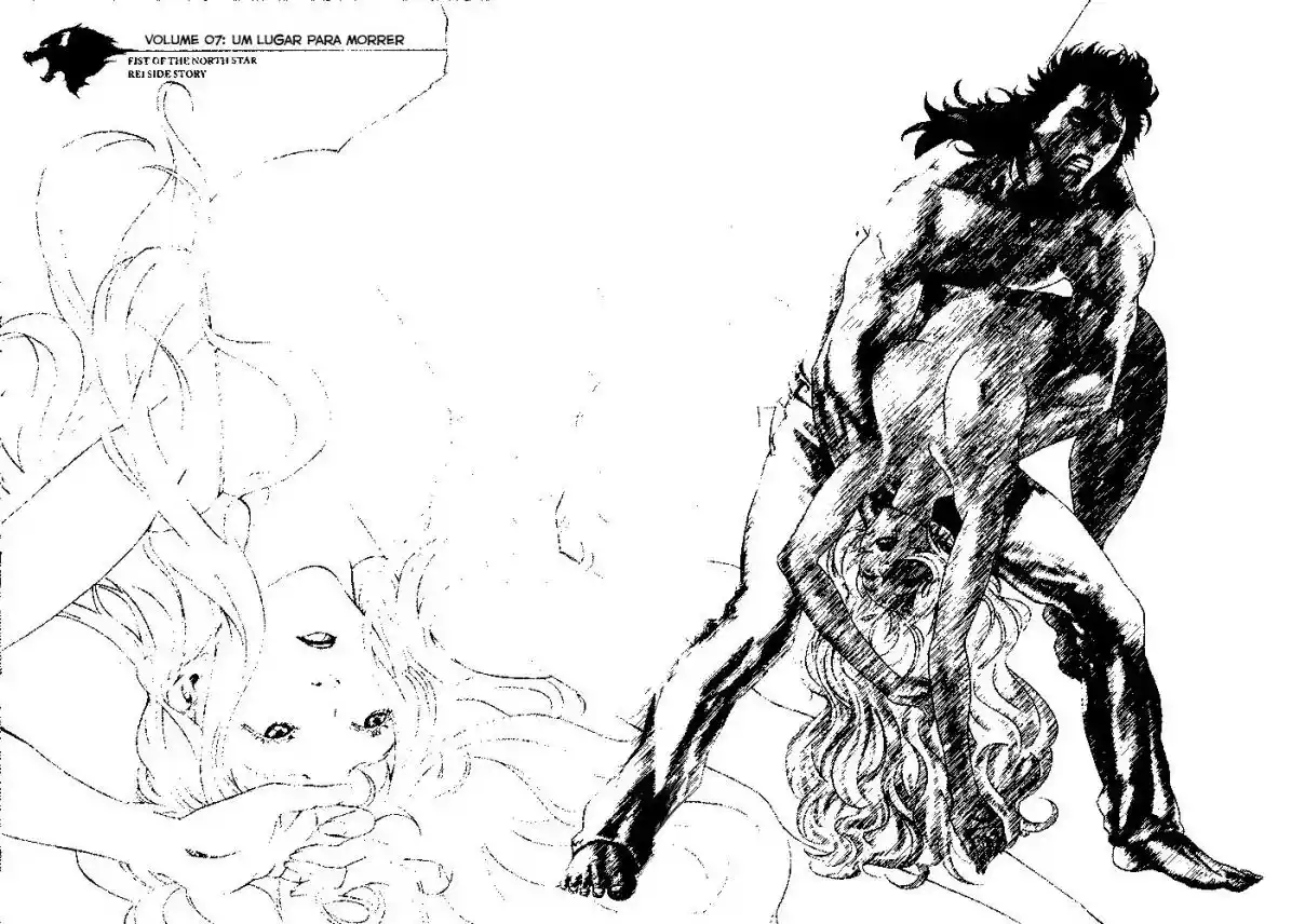 Read Black and Blue Hungry Wolf - Fist of the North Star Rei Gaiden PT Manga Online