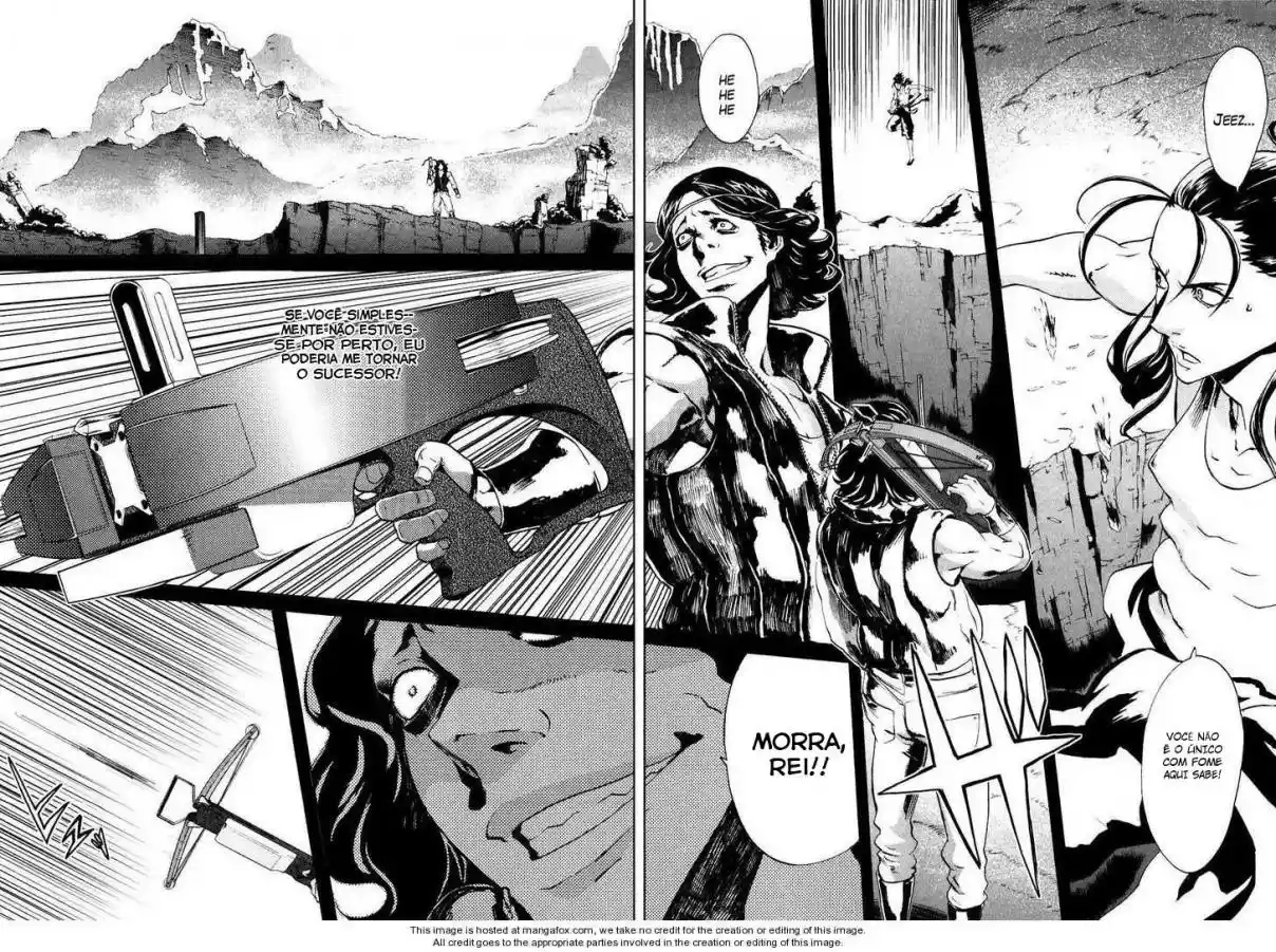 Read Black and Blue Hungry Wolf - Fist of the North Star Rei Gaiden PT Manga Online