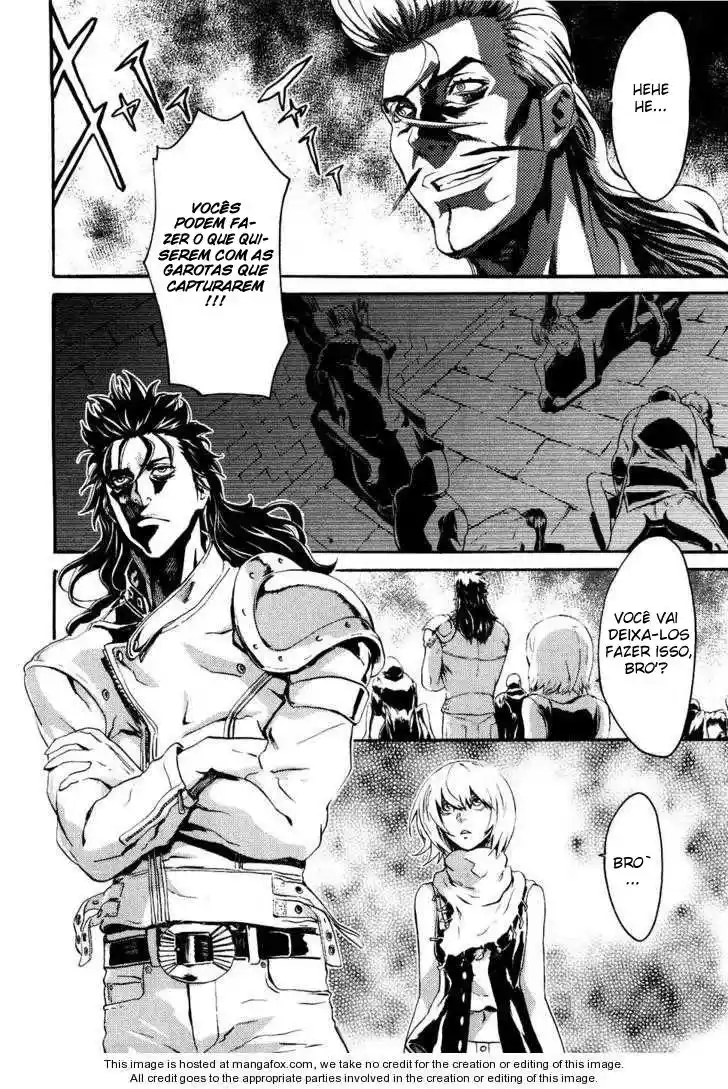 Read Black and Blue Hungry Wolf - Fist of the North Star Rei Gaiden PT Manga Online