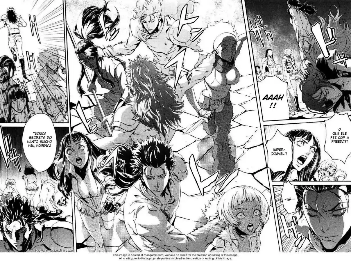 Read Black and Blue Hungry Wolf - Fist of the North Star Rei Gaiden PT Manga Online
