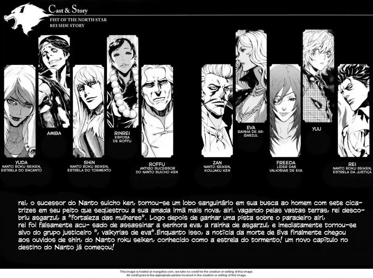 Read Black and Blue Hungry Wolf - Fist of the North Star Rei Gaiden PT Manga Online