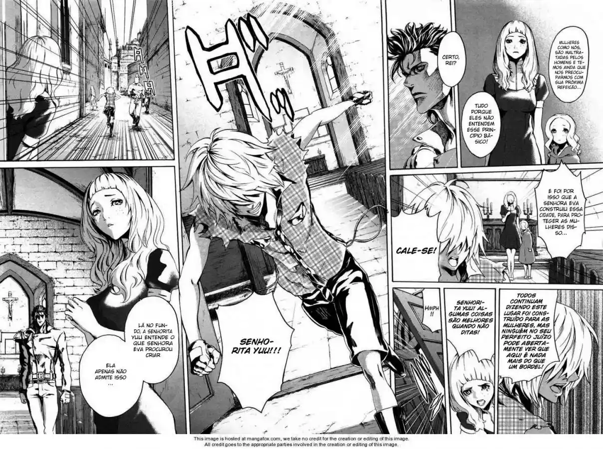 Read Black and Blue Hungry Wolf - Fist of the North Star Rei Gaiden PT Manga Online
