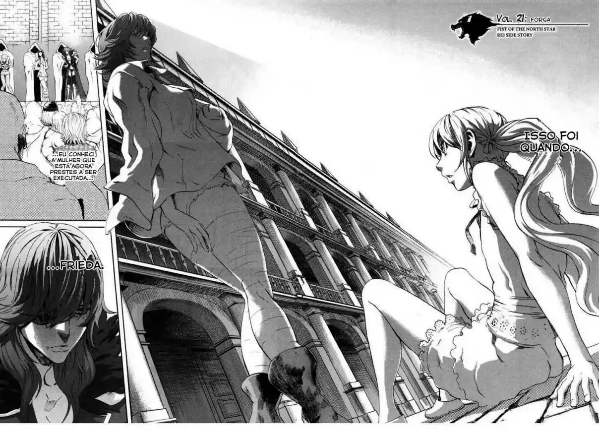 Read Black and Blue Hungry Wolf - Fist of the North Star Rei Gaiden PT Manga Online