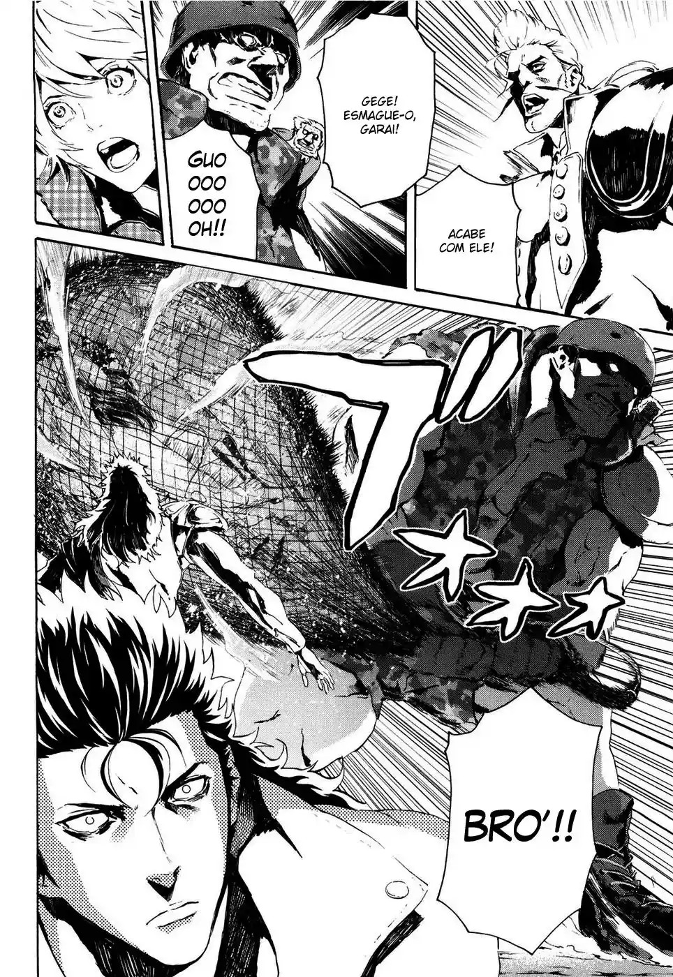 Read Black and Blue Hungry Wolf - Fist of the North Star Rei Gaiden PT Manga Online