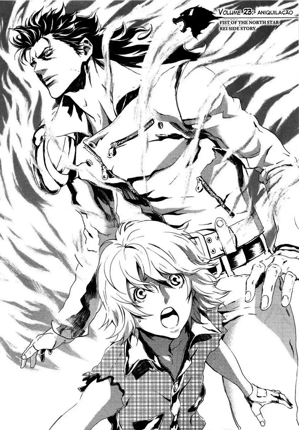 Read Black and Blue Hungry Wolf - Fist of the North Star Rei Gaiden PT Manga Online